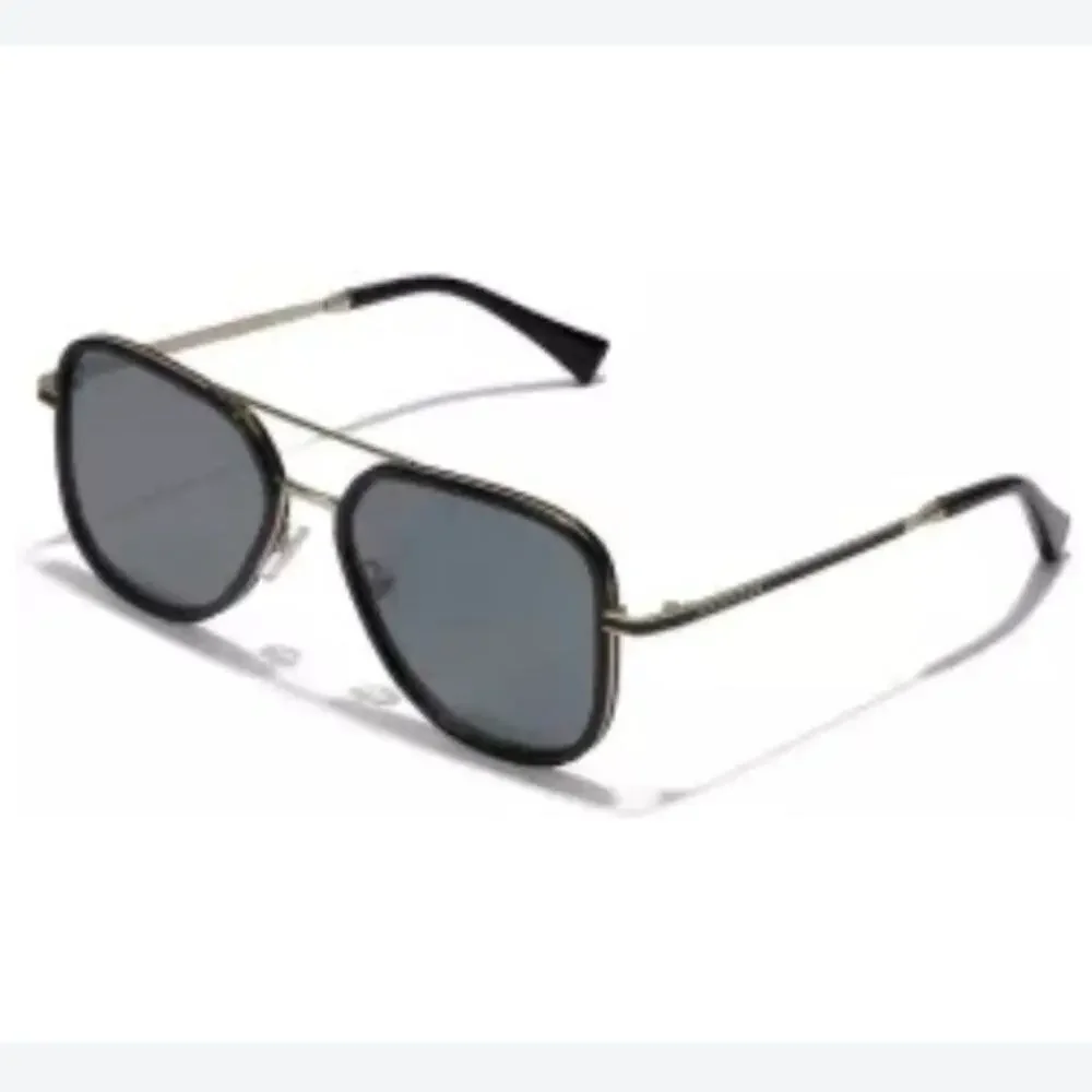 HAWKERS x BALR. Captain Limited Edition Stainless/Black Aviator Sunglasses